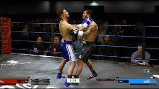 Dalton Smith vs Conor Benn  Undisputed Prize Fights 7 Knockdowns [upl. by Nidnarb745]