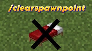 How To Clear Or Set A Players Spawn Point  clearspawnpoint [upl. by Hayilaa894]