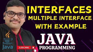 INTERFACES  MULTIPLE INHERITANCE   JAVA PROGRAMMING [upl. by Weld]