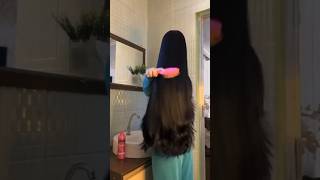 Crazy Almond Oil Trick to Get Silky Straight Shinny Hairs in One Week  Sayed Azan shorts [upl. by Adlemy]