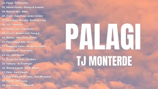 PALAGI  TJ MONTERDE  Best OPM Tagalog Love Songs With Lyrics 2024  OPM Trending 2024 Playlist [upl. by Rhett150]