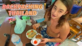 Day in the Life Backpacking Thailand [upl. by Llertnac]