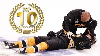 TOP 10 Eishockey Checks 2013 NHL 14 [upl. by Sidonius]