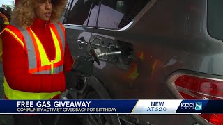 Pastors annual gas giveaway fills tanks of hundreds in Des Moines [upl. by Grimaldi]