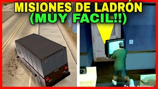 🔥Como completar las MISIONES de LADRON en GTA San Andreas  Robar CASAS Resistencia al MAXIMO [upl. by Attenehs]