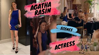 AGATHA RASIN ACTRESS  PIANO PLAYER HIGHLIGHTS [upl. by Rowney707]