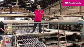 roof tile manufacturing  KPG Roofings factory in china [upl. by Barnabas]