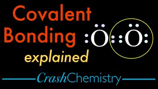 Covalent Bonding Tutorial — Covalent vs Ionic bonds explained  Crash Chemistry Academy [upl. by Jordain]