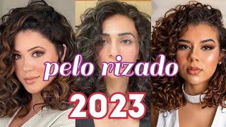 CORTES PARA CABELLO RIZADO 2023  ESTILOS PELO RIZADO MUJER [upl. by Evets]