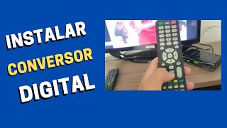 Como instalar CONVERSOR digital 🍅 TOMATE na TV CCE [upl. by Jarlath897]