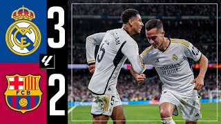 Real Madrid 32 FC Barcelona  HIGHLIGHTS  LaLiga 202324 [upl. by Heddie]