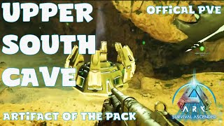 Upper South Cave Without Cryopods  Artifact of the Pack  Ark Survival Ascended  Official PVE [upl. by Barimah854]