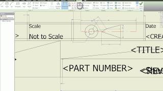 Creating Your Own Drawing Template in Autodesk Inventor Tutorial [upl. by Divadnahtanoj]