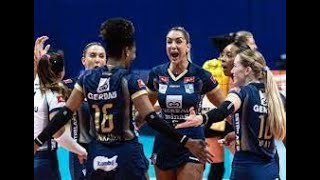 Minas x Bluvolei I Superliga Feminina de Voleibol Compacto 1901202324 [upl. by Pattani]