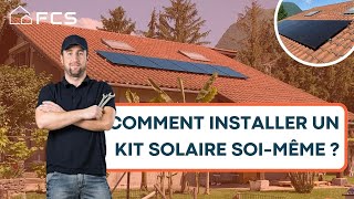 Comment installer son kit solaire soimême  ☀️⚡️ [upl. by Clance]