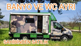 SATILIK KARAVAN AYRI BANYO VE TUVALETLİ 21M3 KARAVAN [upl. by Snook740]