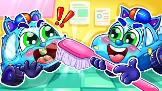 Brush Your Teeth🦷🪥Toothbrush Song For Kids🚓🚗🚌🚑More Nursery Rhymes by Cars amp Play [upl. by Bruckner]