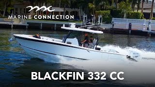 New Blackfin 332 Center Console Test Drive amp Review  Marine Connection [upl. by Barry]