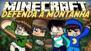 Minecraft DEFENDA A MONTANHA MiniGame [upl. by Aer84]