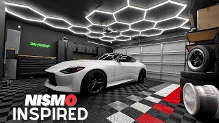 Transforming My TRASHED Garage Into A SHOWROOM Style DREAM Garage in 10 mins [upl. by Ornas852]