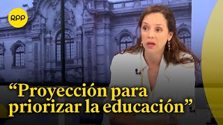 Sobre presupuesto público quotLlama la atención que el sector trabajo no tiene mucho presupuestoquot [upl. by Fennie987]