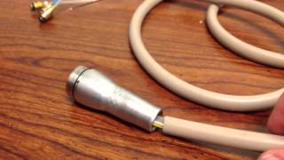 Adec Electric Handpiece Motor Dock Tubing Repair [upl. by Grange]