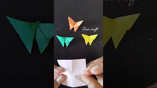 Paper Butterflie paperbutterflies paperorigami [upl. by Atinar220]