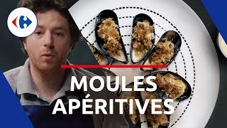 Moules apéritives avec Jean Imbert  1 2 3 Frais Partez   Les recettes Carrefour [upl. by Sorensen]