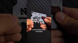 Barang unik  Wallet Ninja Berbahan Besi link di komen cumakamuyangbisa [upl. by Kania]