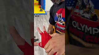 How to hand bandage for boxing 🥊 [upl. by Herve]