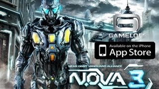 NOVA 3 GAMEPLAY iPhone App Review [upl. by Niwled]