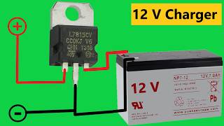 Make a Simple Battery Charger LM7815 [upl. by Eedissac]