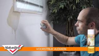 How to  Voorstrijk Vlekken  Alabastine [upl. by Llehsyt482]