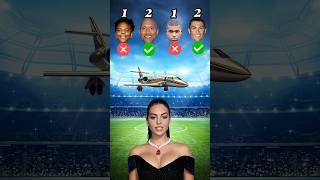 IShowspeed vs The rock vs Mbappe vs Ronaldo  Georgina preguntas🤩⚽️ [upl. by Crespi]