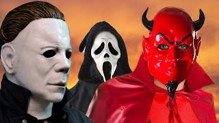 Michael Myers vs The Red Devil and GhostFace [upl. by Anitsim]