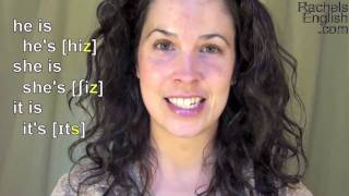 How to Pronounce Contractions American English Pronunciation [upl. by Sug370]