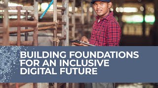 Building Foundations for an Inclusive Digital Future  World BankIMF 2023 Annual Meetings [upl. by Ayaladnot]