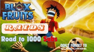 Join For RAIDS Blox Fruits  LIVE [upl. by Maupin]