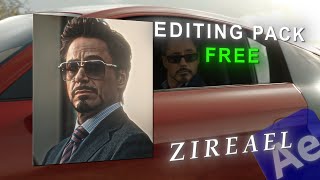 Free Editing Pack For 10000 Subscribers  After Effects  Zireael [upl. by Fidole]