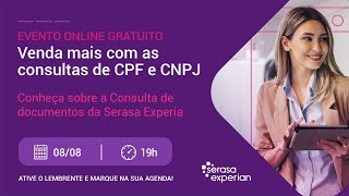 Venda mais com as consultas de CPF e CNPJ [upl. by Wallis]