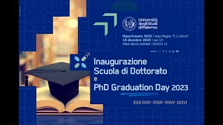 Inaugurazione della Scuola di Dottorato e PhD Graduation Day 2023 [upl. by Harima719]