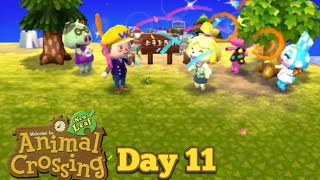 First Project Done  Animal Crossing New Leaf Day 11 [upl. by Gehlbach]