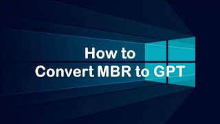 How To Convert MBR To GPT For Free In Windows 10 [upl. by Ahsel]