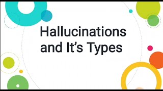 Hallucinations and Its Types PsychologyUrduHindi [upl. by Ardiek]