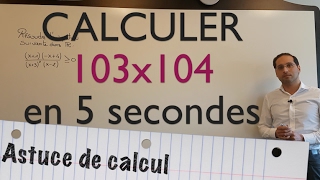 Calculer 103 x 104 en 5 secondes [upl. by Jereld]