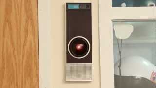 HAL 9000 LifeSize Replica from ThinkGeek [upl. by Morra555]