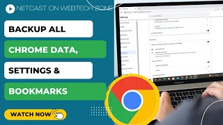 How to Backup All Chrome Data Settings Bookmarks  Can We Export All Chrome Settings [upl. by Derby197]