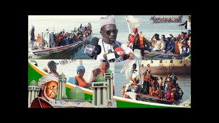 🔴Reportage des Talibés Baye Niass des île du Saloum à Kaolack avec leurs pirogues [upl. by Zendah]