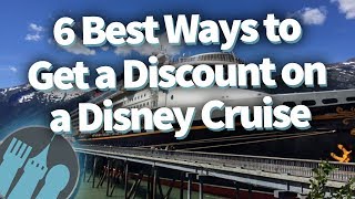 6 Best Ways to Get a Discount on a Disney Cruise [upl. by Ayaladnot]