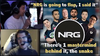 s0m and SEN Zellsis about WHY NRG Roster Split up [upl. by Geri]